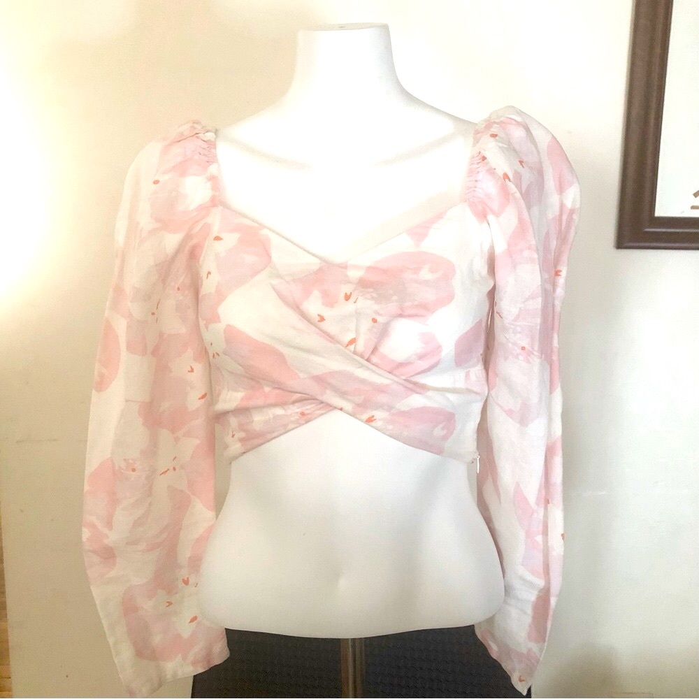 Something Navy Crop Top